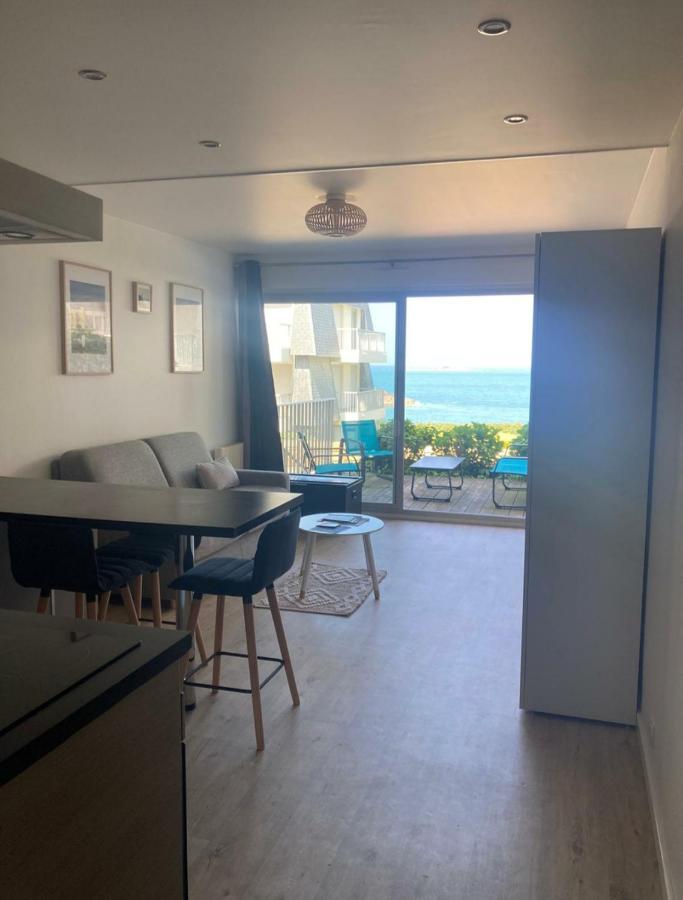 Apartament Les Pieds Dans L'Eau Saint-Quay-Portrieux Zewnętrze zdjęcie