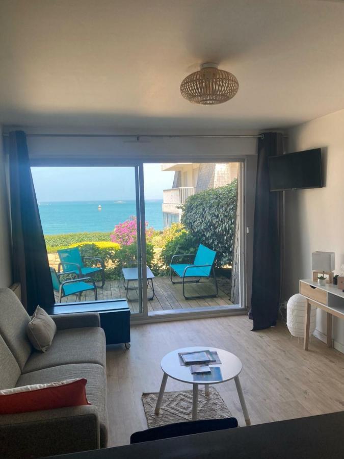 Apartament Les Pieds Dans L'Eau Saint-Quay-Portrieux Zewnętrze zdjęcie